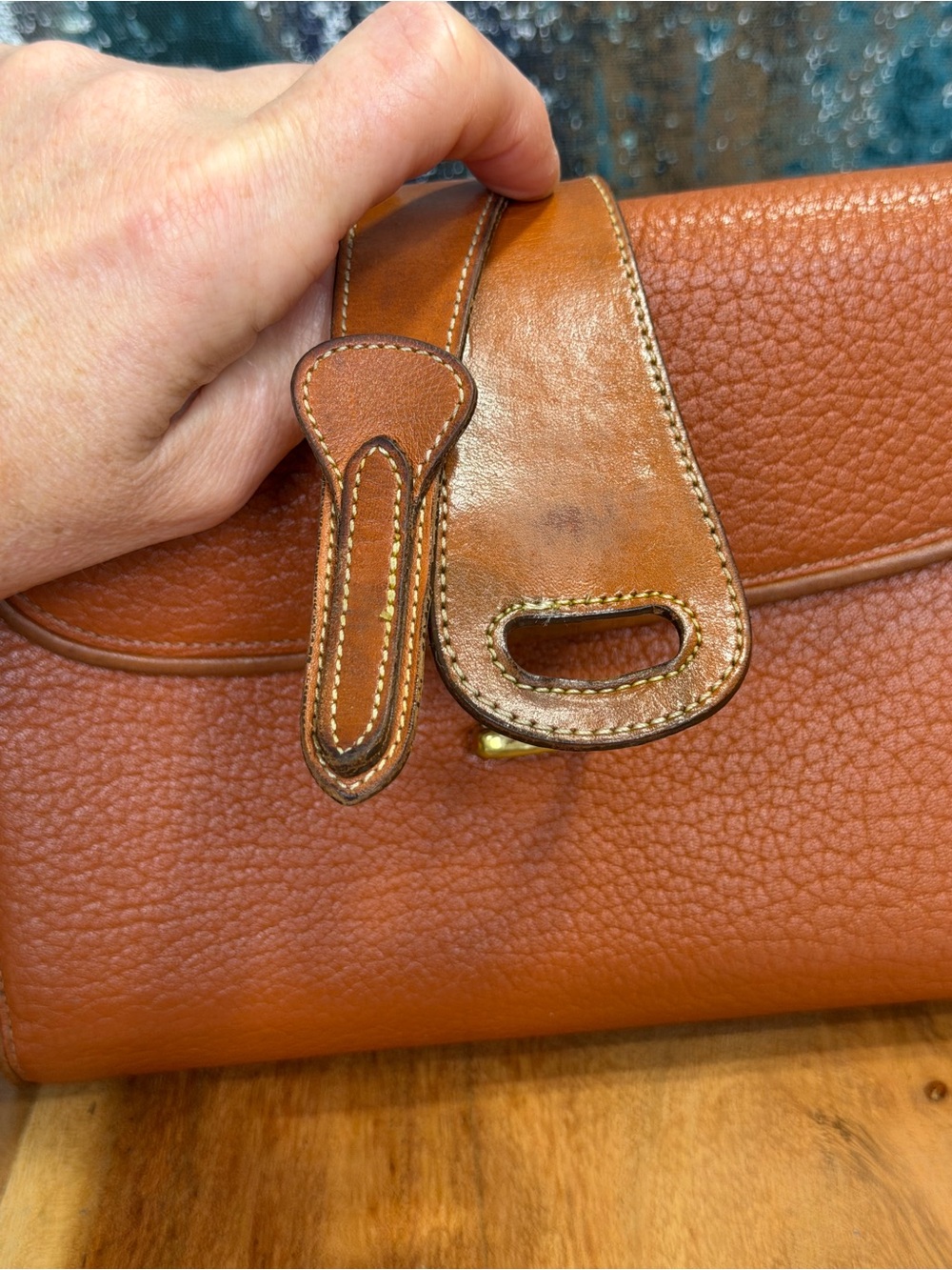 Dooney & Bourke Rare Collectible 1980s/1990s All-Weather Leather Organizer - Picture 8 of 15